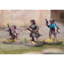 Partisans - French Resistance Women Sprue (5) 28mm Ancients WARGAMES ATLANTIC