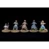Partisans - French Resistance Women Sprue (5) 28mm Ancients WARGAMES ATLANTIC