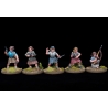 Partisans - French Resistance Women Sprue (5) 28mm Ancients WARGAMES ATLANTIC