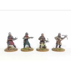 Foot Serjeants - 1100-1320 Boxed Set (24) 28mm WARGAMES ATLANTIC