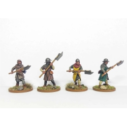 Foot Serjeants - 1100-1320 Boxed Set (24) 28mm WARGAMES ATLANTIC