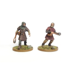 Peasant Levy (1100-1350) Boxed Set (24) 28mm WARGAMES ATLANTIC