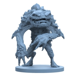 Froglodyte Warrior 2 28mm RPG Miniatures SFG GODTEAR