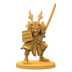 Godtear Jeen (Samurai Goblin) Champion Expansion 28mm RPG Miniatures SFG GODTEAR
