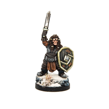 Dwarf Warrior 1 28mm RPG Miniatures SFG GODTEAR
