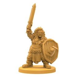 Dwarf Warrior 1 28mm RPG Miniatures SFG GODTEAR
