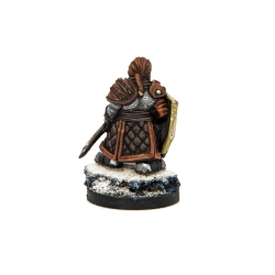 Dwarf Warrior 3 28mm RPG Miniatures SFG GODTEAR