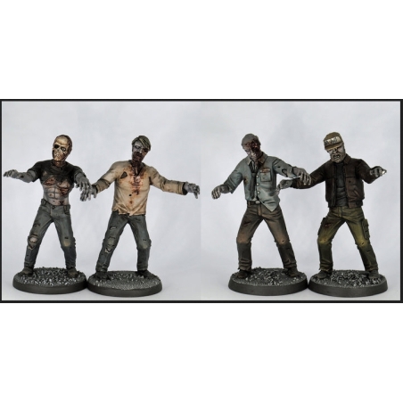 ZOMBIES WALKERS! (10) Hayland Miniatures