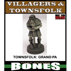 Townsfolk Grand-Pa REAPER BONES