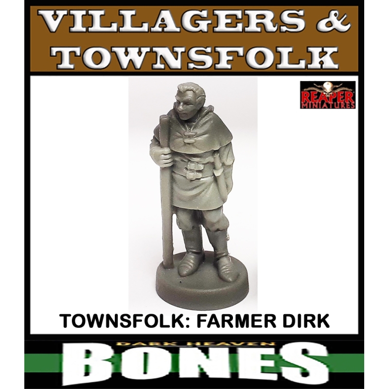 Townsfolk Farmer Dirk REAPER BONES