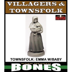 Townsfolk Emma w/Baby REAPER BONES