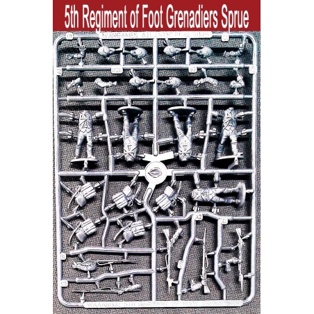 5th Regiment of Foot Grenadiers Sprue (5) American War of Independence WARGAMES ATLANTIC