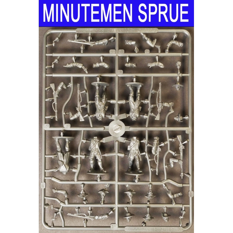 Minutemen Boxed Set (5) American War of Independence WARGAMES ATLANTIC