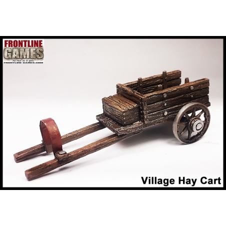 Village Hay Cart w/Horse FRONTLINE GAMES