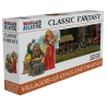Villagers 2 Elves & Dwarves (24) 28mm WARGAMES ATLANTIC