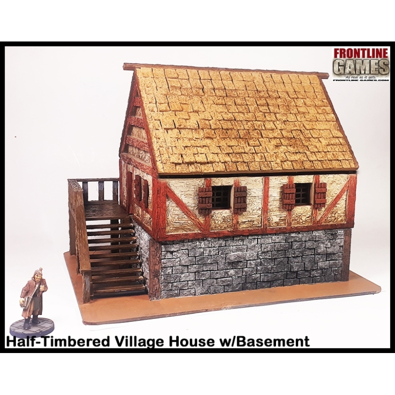 Half Timbered Village House w/Basement FRONTLINE GAMES