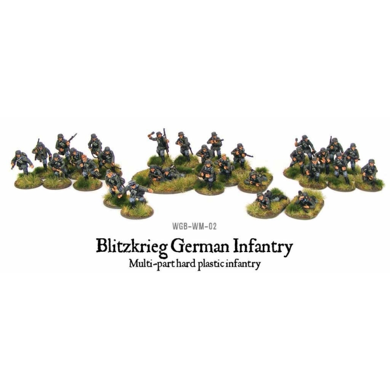 スポーツトイ・アクショントイ bolt2 German Blitzkrieg Infantry Sprue 28mm WWII WARLORD GAMES