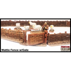 Wattle Fence w/Gate FRONTLINE GAMES