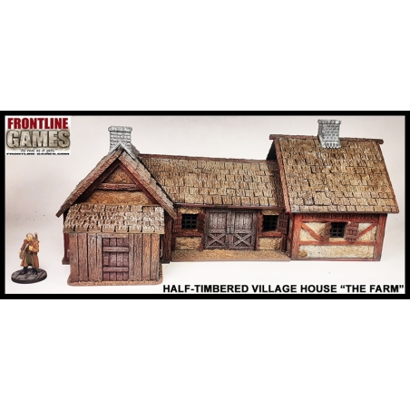 THE FARM! Half Timbered Village House FRONTLINE GAMES
