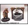 Village Well w/bucket 1 wooden crank FRONTLINE GAMES