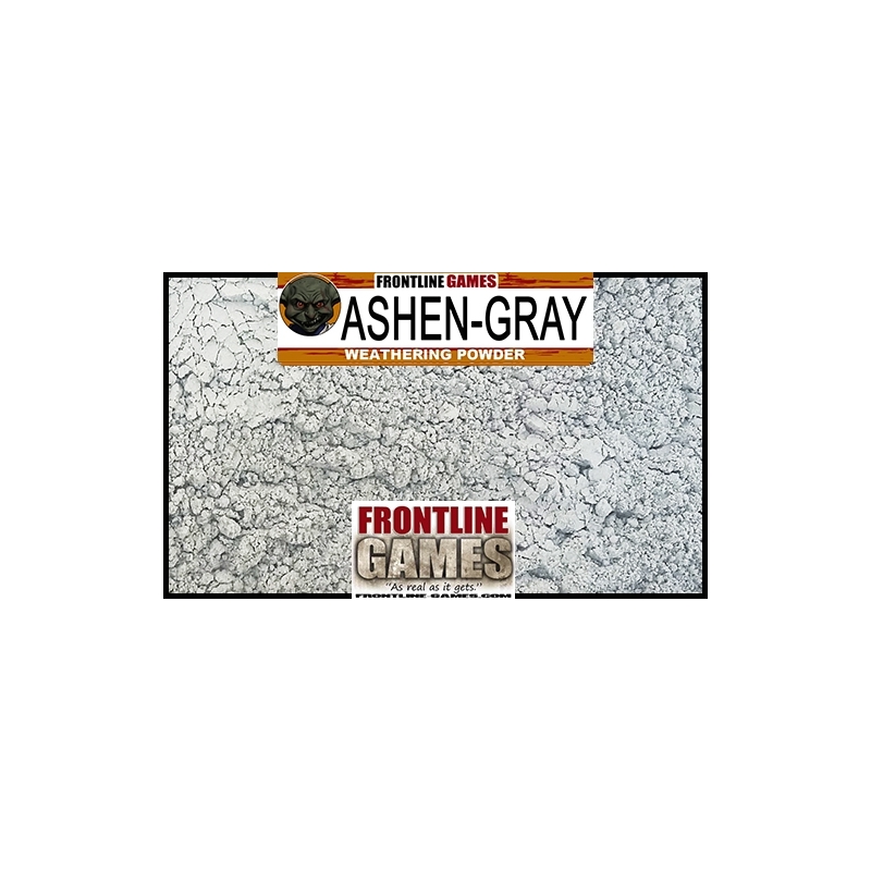 Ashen-Gray WEATHERING POWDERS FRONTLINE GAMES