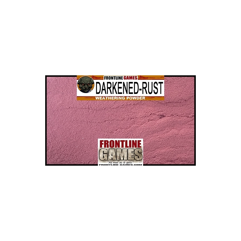 Darkened-Rust WEATHERING POWDER FRONTLINE GAMES