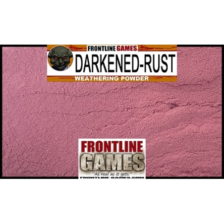 Darkened-Rust WEATHERING POWDER FRONTLINE GAMES