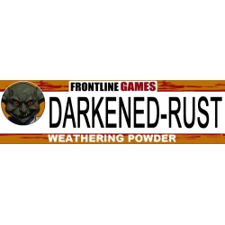 Darkened-Rust WEATHERING POWDER FRONTLINE GAMES