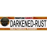 Darkened-Rust WEATHERING POWDER FRONTLINE GAMES