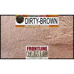 Dirty-Brown WEATHERING POWDER FRONTLINE GAMES