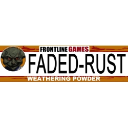 Faded-Rust WEATHERING POWDER FRONTLINE GAMES