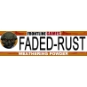Faded-Rust WEATHERING POWDER FRONTLINE GAMES
