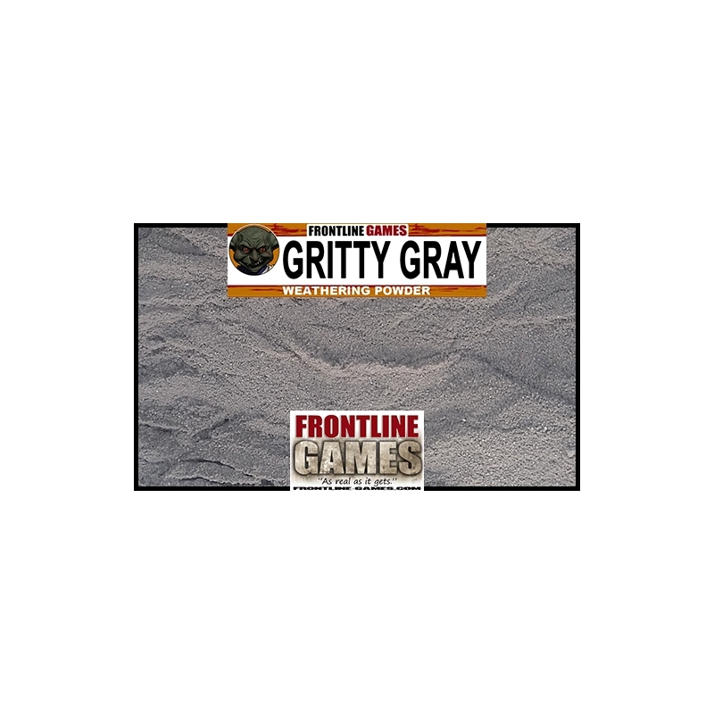Gritty-Gray WEATHERING POWDER FRONTLINE GAMES