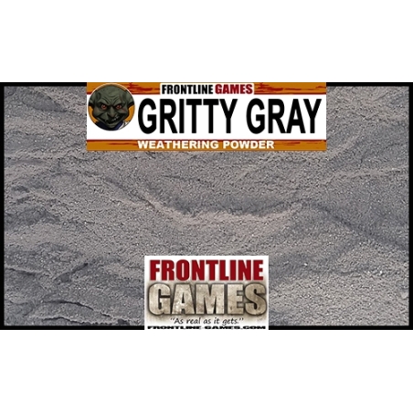 Gritty-Gray WEATHERING POWDER FRONTLINE GAMES