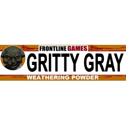 Gritty-Gray WEATHERING POWDER FRONTLINE GAMES