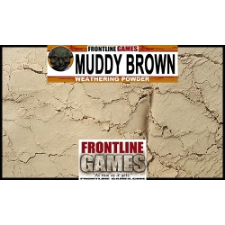 Muddy-Brown WEATHERING POWDERS FRONTLINE GAMES