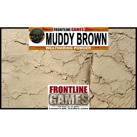 Muddy-Brown WEATHERING POWDERS FRONTLINE GAMES