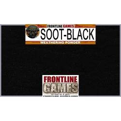 Soot-Black WEATHERING POWDERS FRONTLINE GAMES