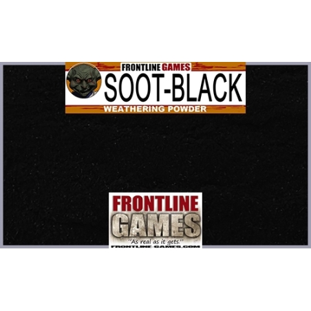 Soot-Black WEATHERING POWDERS FRONTLINE GAMES