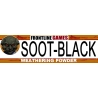 Soot-Black WEATHERING POWDERS FRONTLINE GAMES