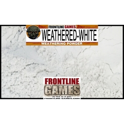 Weathered-White WEATHERING POWDERS FRONTLINE GAMES