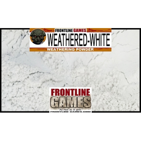 Weathered-White WEATHERING POWDERS FRONTLINE GAMES