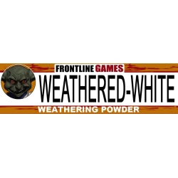 Weathered-White WEATHERING POWDERS FRONTLINE GAMES