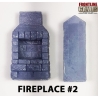 Chimney/Fireplace Set P1 for Standard Half Timbered Village Houses FRONTLINE GAMES