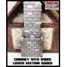 Chimney/Fireplace Set P2 for Half Timbered Village Inn & Tavern FRONTLINE GAMES