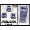 Chimney Stack extensions (2) for Chimney sets FRONTLINE GAMES