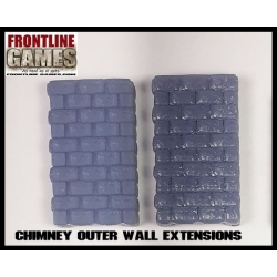 Chimney Outer Wall extensions for Chimney sets VILLAGE SERIES FRONTLINE GAMES