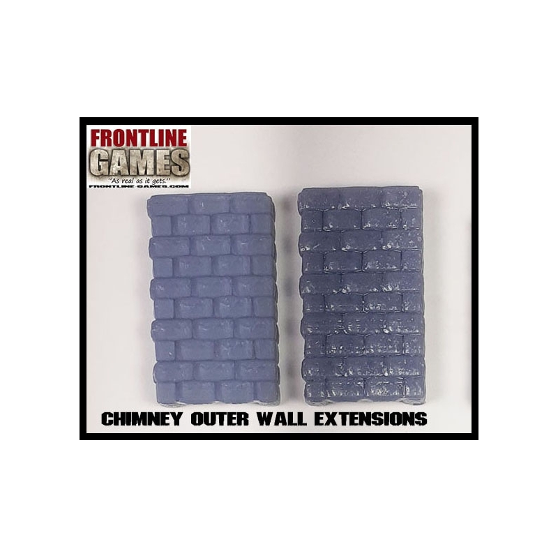 Chimney Outer Wall extensions for Chimney sets VILLAGE SERIES FRONTLINE GAMES