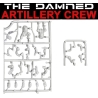 THE DAMNED Artillery w/crew Sprues (Gun and crew) 28mm WARGAMES ATLANTIC