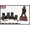 37mm Anti-Tank Gun Ammo set 2 28mm WWII FRONTLINE GAMES